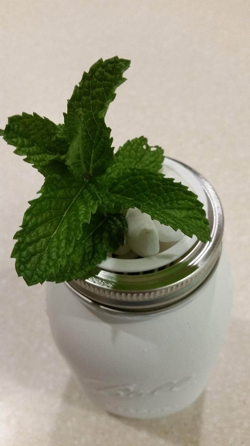 Repurposed mason jars